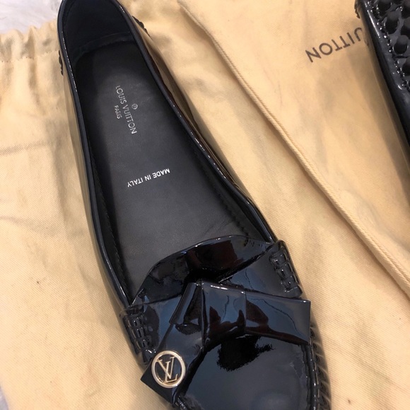Louis Vuitton Women’s Black Loafers Shoes Size 36 - Picture 2 of 5